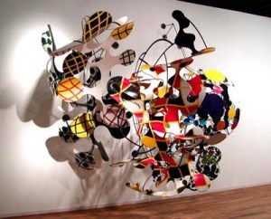 Artwork by Judy Pfaff